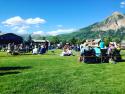 It's a beautiful summer in Crested Butte! Enjoy free Alpenglow concerts on Mondays put on by the Center for the Arts!