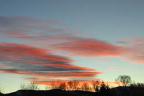 Winter sunrise over Crested Butte