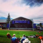 Alpenglow in Crested Butte! Check out this free summertime concert series at the Center for the Arts outdoor stage!