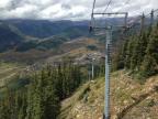 View from the Silver Queen lift on Mt. Crested Butte!